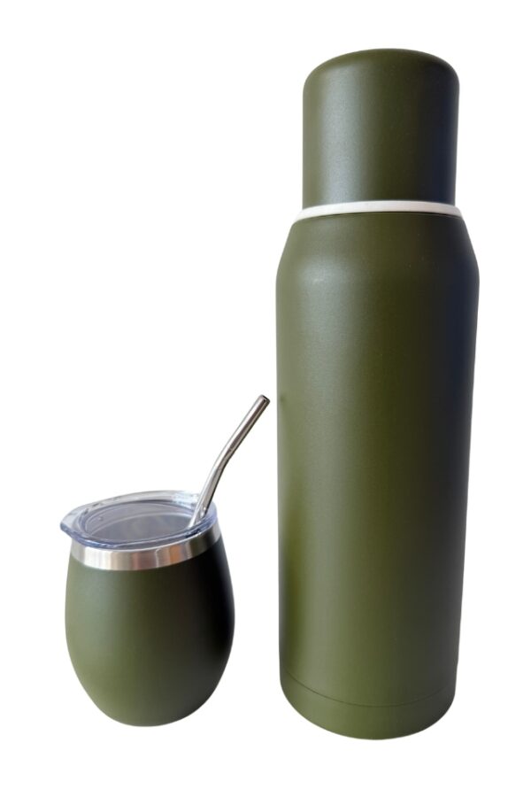 Kit Matero QueBuenardo – Termo 750 ml + Mate + Bombilla