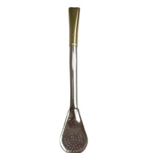 Bombillon 16 cm – Acero con Pico de Bronce